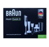 Braun Braun Handmixer MQ 3137 Sauce MultiQuick 3 Stabmixer-Set weiss  Ручной миксер Braun MQ 3137 Sauce MultiQuick 3, набор ручного миксера, белый
