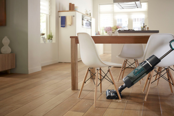Philips Philips Nass-Trocken-Akkusauger AquaTrio Cordless 7000 Series, Saugen und Wischen in einem Zug, beutellos, XW7110/01  Беспроводной пылесос Philips для влажной и сухой уборки AquaTrio Cordless 7000 Series, уборка пылесосом и мытье полов за один раз