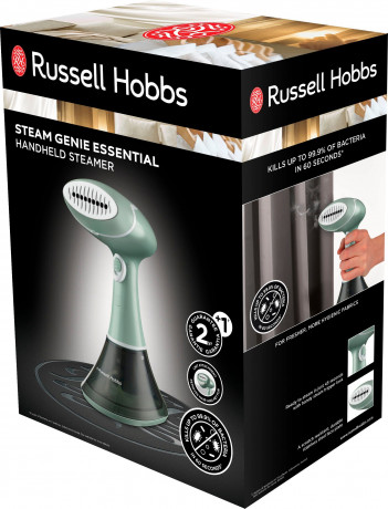 RUSSELL HOBBS RUSSELL HOBBS Dampfburste Steam Genie Essential, 1600 W, kein Bugeleisen oder Bugelbrett erforderlich  RUSSELL HOBBS Steam Genie Essential Паровая щетка, 1600 Вт, утюг и гладильная доска не требуются