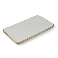 Bitz Bitz Gastro cream Beilagenteller eckig 22x12,8 cm Тарелка Bitz Gastro кремовая квадратная 22x12,8 см