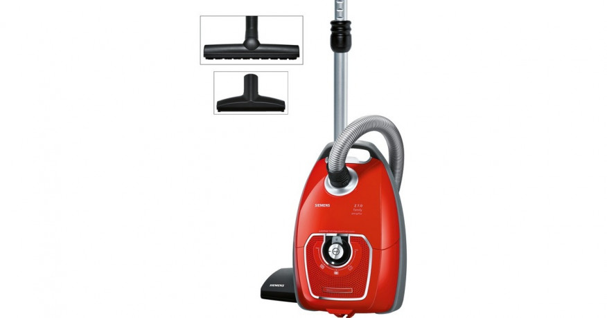 Siemens Siemens VSZ7330 desert sun, Bodenstaubsauger rot  rot Siemens VSZ7330 солнце пустыни, пылесос с контейнером красный