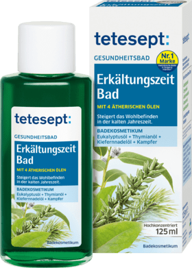 teteseptErkltungszeit Bad, 125 ml Эвкалиптовая ванна, 125 мл