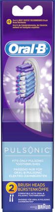 Oral-B Насадки для электрической зубной щетки Pulsonic, 2 шт