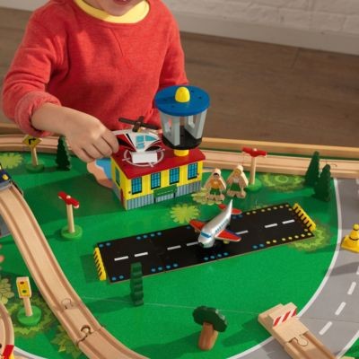 KidKraft Waterfall Mountain Train Set  Table Стол для горного поезда с водопадом