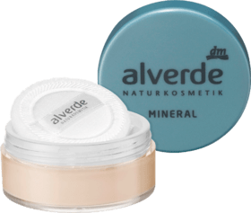 alverde NATURKOSMETIK Mineral Puder natural Минеральная Пудра natural 02, 10 г