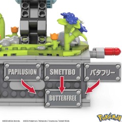Mattel Pokemon Motion Smettbo bewegliches Bauset Подвижный строительный набор Pokemon Motion без масла
