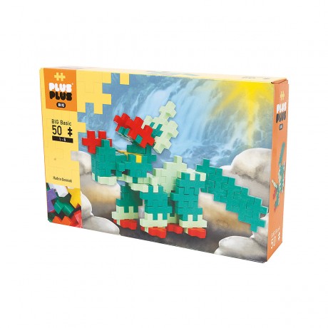PLUS-PLUS 50 Kreativ Bausteine BIG Dinosaurier 50 творческих строительных блоков БОЛЬШОЙ динозавр
