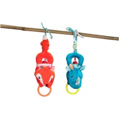 Lilliputiens Rassel Marius das Nashorn mit Glockchen Погремушка носорог Мариус с колокольчиком