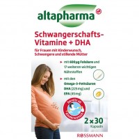 altapharma Schwangerschafts-Vitamine & DHA Витамины для беременных и ДГА для беременных и кормящих 32,34 г