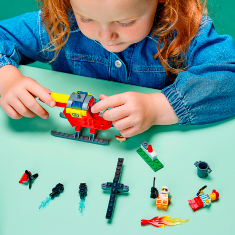 LEGO City Fire 4er Set, ЛЕГО НАБОР 60318 Пожарный вертолёт + 60319 Пожарная бригада и полицейская погоня + 60320 Пожарная часть + 60321 Пожарная команда