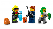 LEGO City Fire 4er Set, ЛЕГО НАБОР 60318 Пожарный вертолёт + 60319 Пожарная бригада и полицейская погоня + 60320 Пожарная часть + 60321 Пожарная команда