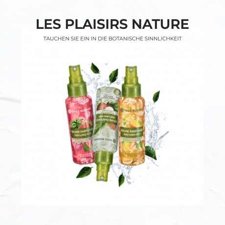 Yves Rocher Les Plaisirs Nature Duftspray Kokosnuss 100 ml Les Plaisirs Nature Ароматный спрей Кокос