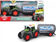 Dickie Toys Dickie Toys Traktor Fendt Milk Machine mit Anhanger Трактор Dickie Toys Fendt Milk Machine с прицепом