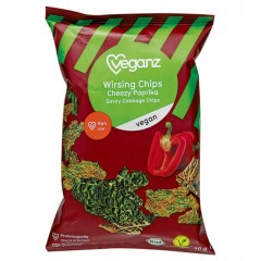 veganz Bio Wirsing Chips Cheezy Paprika 30 г