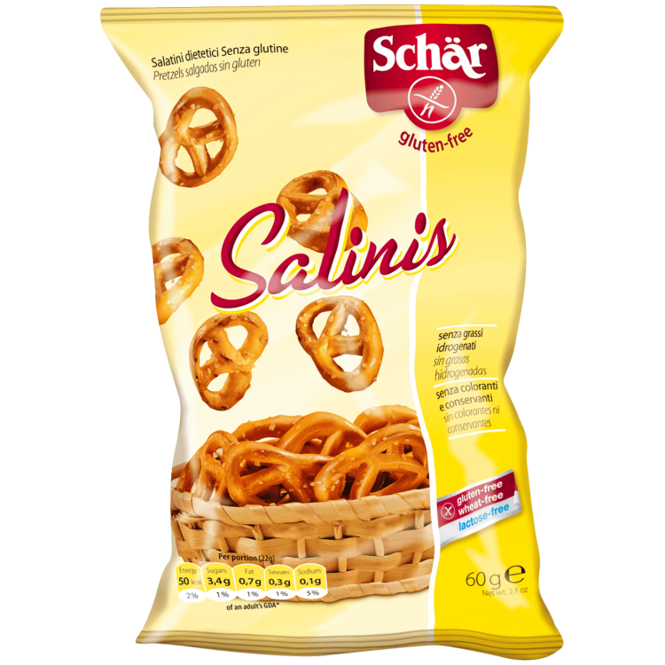 Schar Salinis Безглютеновые крендели 60г