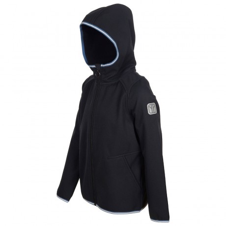 elkline Softshell Jacke Smoothie mit Kapuze reflektierendes Badge fur Kinder Куртка Softshell Smoothie со светоотражающим значком на капюшоне для детей