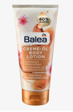 Balea Creme-Ol Bodylotion Mandelol, Балеа Крем-масло Лосьон для тела Миндаль, 200 мл