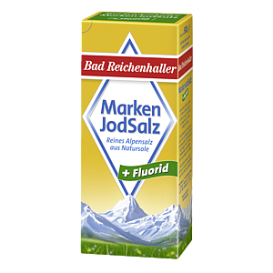 Соль Bad Reichenhaller йодированная с флюоридом пакет 500г