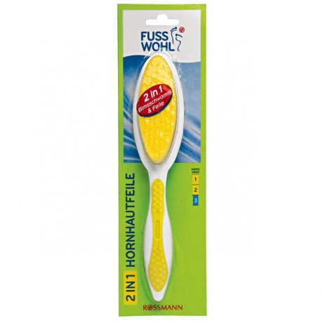 fussswohl 2in1 HornHautfeile Пилка для кожи ног 2в1 1 шт.