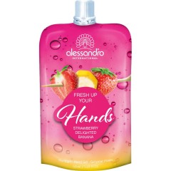 Alessandro (Алессандро) Hand &amp; Nagelpflege Handgel Strawberry Delighted Banana Fresh Up Your Hands, 50 мл