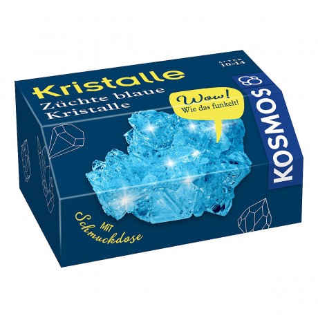 Kosmos Blaue Kristalle selbst zuchten Выращивайте свои собственные синие кристаллы
