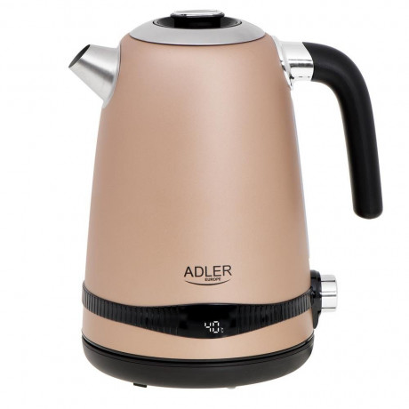 Adler Adler Wasserkocher AD 1295 Wasserkocher gold 1,7 L mit Temperatureinstellung Чайник Adler AD 1295 чайник золотой 1,7 л с регулировкой температуры