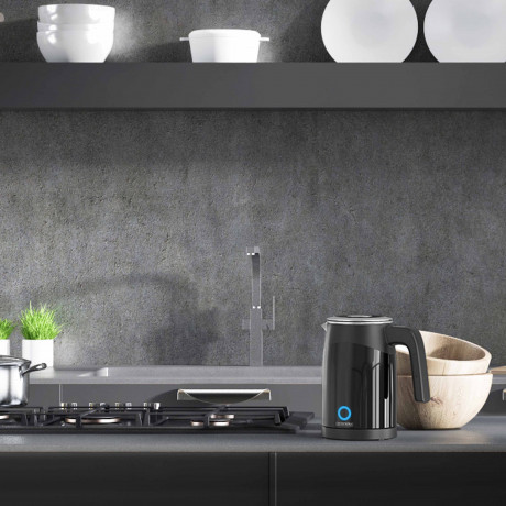 Arendo Arendo Wasserkocher, 0,5 l, 1100 W, Edelstahl Reisewasserkocher Mini, Temperatureinstellung, Single, Energiesparend: ideal fur die Erhitzung kleiner Wassermengen Чайник Arendo, 0,5 л, 1100 Вт, дорожный мини-чайник из нержавеющей стали, регулировка