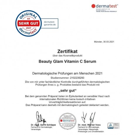 Beauty Glam Vitamin C Serum 2er Set  Набор сывороток с витамином С, 2 шт.