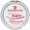 Essence All About Matt! Fixing Compact Powder Puder Puder, 8 g