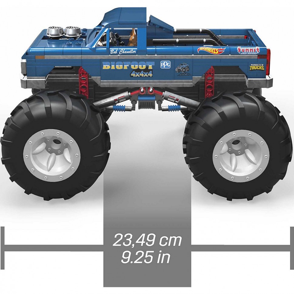 Купить Mattel Mega Construx Hot Wheels Collector Bigfoot Monster Truck Auto  Коллекционная машина Mega Construx Hot Wheels Bigfoot Monster Truck Car в  интернет-магазине Diskontshop.eu Германия всего за 7 693 руб. в