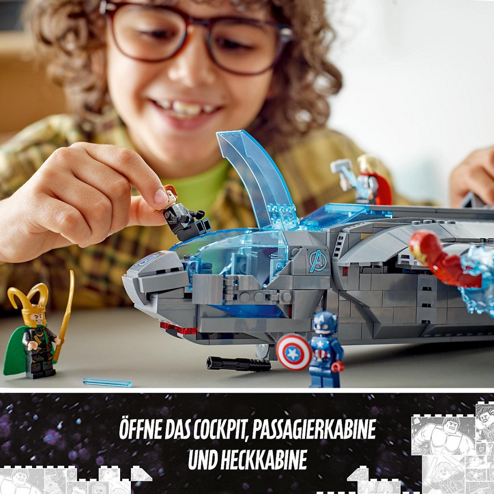 Купить LEGO LEGO Marvel Super Heroes 76248 Der Quinjet der Avengers LEGO  Marvel Super Heroes 76248 Квинджет Мстителей в интернет-магазине  Diskontshop.eu Германия всего за 12 387 руб. в