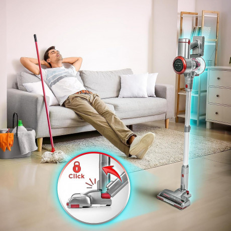 Duronic Duronic Akku-Stielstaubsauger, VC24 Akku Staubsauger, Burstenstaubsauger kabellos, Handstaubsauger Беспроводной пылесос Duronic, беспроводной пылесос VC24, пылесос с беспроводной щеткой, ручной пылесос