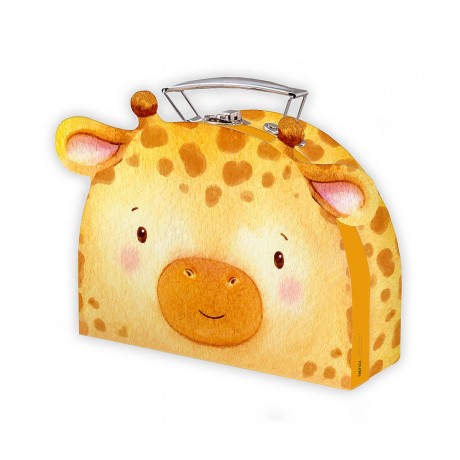 Trotsch Verlag Trotsch Koffer mit Formdeckel Giraffe gross Чемодан Trotsch с большой крышкой в ??виде жирафа