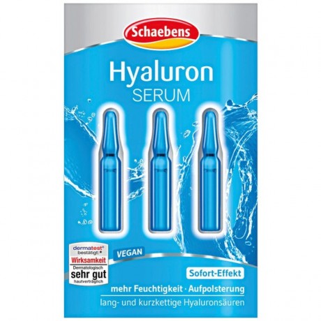 Schaebens Hyaluron Serum Сыворотка с Гиалуроном 3 ампулы