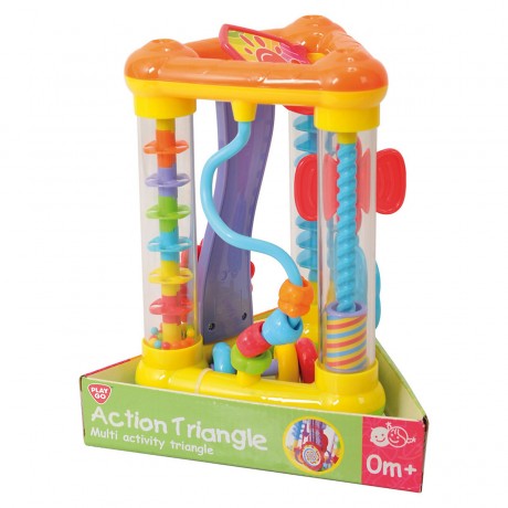 Playgo Activity-Dreieck mit Motorikschleife Треугольник активности с петлей двигательных навыков