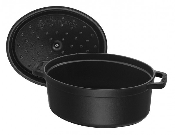 Staub Staub Br\u00e4ter Cocotte 29cm oval  schwarz Staub Br&gt;4ter Кокотка 29см овал