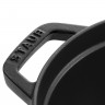 Staub Staub Br\u00e4ter Cocotte 29cm oval  schwarz Staub Br&gt;4ter Кокотка 29см овал