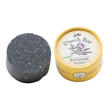 jolu Naturkosmetik Dusch Bar Rose-Lavendel 100g Бар для душа Роза-Лаванда 100г