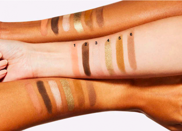 МАC Art Library Nude Model, МАК Палетка теней для век с 12 ультрапигментированными оттенками NUDE