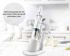 Genius Genius Akku-Handstaubsauger Invictus One 1.0, 90,00 W, beutellos, Handstaubsauger 9-tlg beutellos  kabellos Anthrazit Беспроводной ручной пылесос Genius Invictus One 1.0, 90.00 Вт, без мешка, ручной пылесос, 9 предметов без мешка, беспроводной