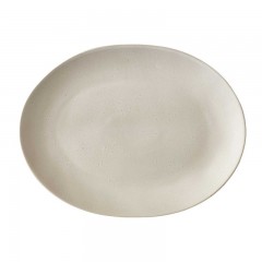 Bitz Bitz Gastro matte cream Grillteller oval 30x22,5 cm Тарелка-гриль Bitz Gastro матовая кремовая овальная 30x22,5 см