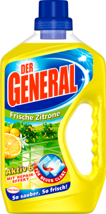 Der General Универсальное чистящее средство Лимон	, 750 мл