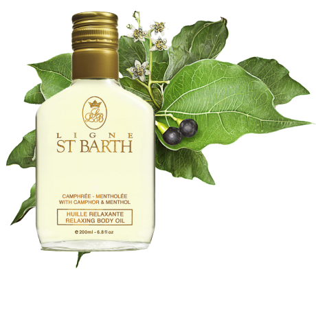 Ligne St Barth CORPS & BAIN Kampfer und Menthol Ol Многофункциональное масло для тела 5в1 с камфорой и ментолом, 200 мл