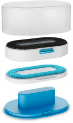 Tefal Tefal Dampfburste DT9530 Pure Tex, 1700 W, 4 in 1 Multi-Pad-System: Entkeimen, Glatten, Saubern und Beduften  Паровая щетка Tefal DT9530 Pure Tex, 1700 Вт, многослойная система 4 в 1: стерилизация, разглаживание, очистка и ароматизация