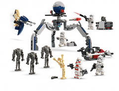 LEGO STAR WARS 75372 Боевой набор солдат-клонов и боевых дроидов