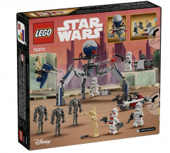 LEGO STAR WARS 75372 Боевой набор солдат-клонов и боевых дроидов