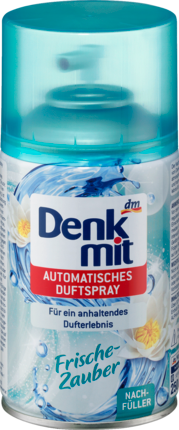 Купить Denkmit Освежитель воздуха Automatisches Duftspray Frischezauber  Nachfüller, 250 мл в интернет-магазине  Германия всего за 510  руб. в