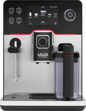 Gaggia Gaggia Kaffeevollautomat Accademia Stainless Steel, vom Erfinder des Espresso Barista@Home dank Espresso-Plus-System  Полностью автоматическая кофемашина Gaggia Accademia из нержавеющей стали от изобретателя эспрессо Barista@Home благодаря системе 