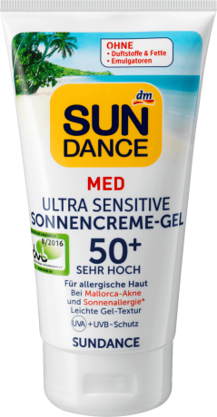 SUNDANCE MED US Sonnen Creme-Gel Медицинский солнцезащитный крем-гель LSF 50+, 150 мл