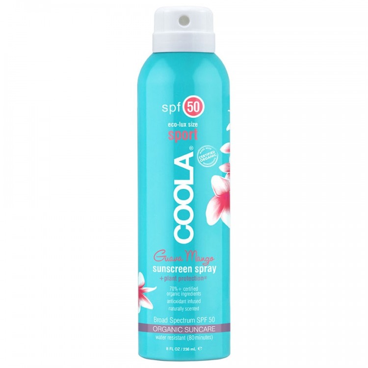 Coola Eco-Lux Sunscreen Spray Guava Mango LSF 50 Sonnenspray Classic, 237 мл Coola Eco-Lux Sunscreen Spray Guava Mango LSF 50 Sonnenspray Classic, 237 мл
